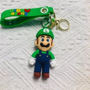 Super Mario  Keychain-Green